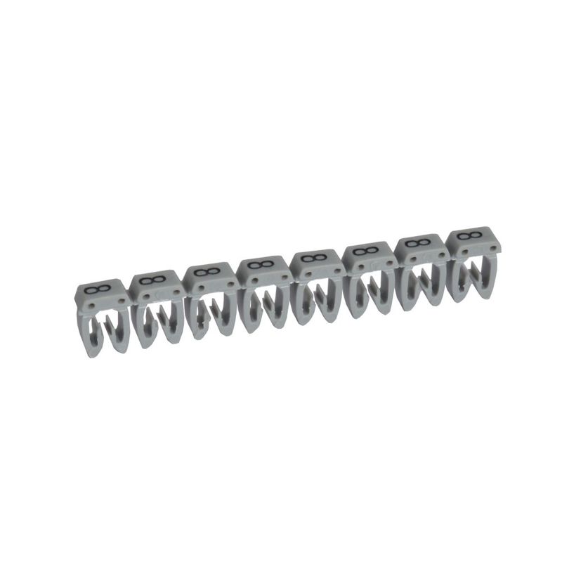 маркер каб. 1.5-2.5кв.мм cab3 "8" сер. (уп.1200шт) leg 038228 от BTSprom.by