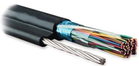кабель витая пара f/utp кат.3 25 пар 24 awg ож solid экран-фольга с метал. тросом внешн. uv pe futp25-c3-s24-sw-out-pe-bk черн. hyperline 36333 от BTSprom.by