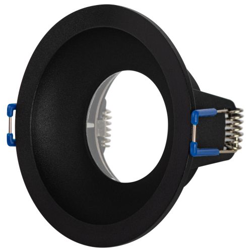  Светильник WR4 SBK MR16/GU5.3 IP44 встраив. влагозащ. черн. матов. Эра Б0061186 фото в каталоге от BTSprom.by