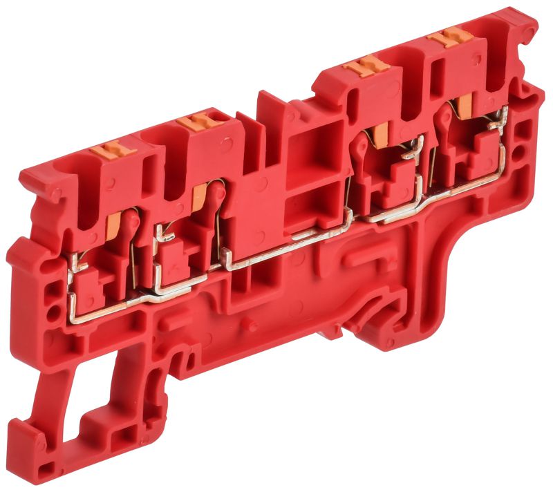 клемма пружинная push in cp-mc 4 выв. 2.5кв.мм красн. armafix iek af-ct22-00-4-k04-002 от BTSprom.by