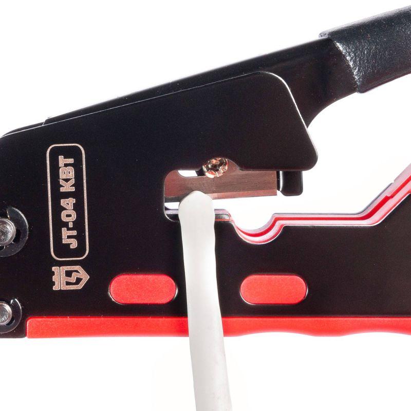  Пресс-клещи для RJ разъемов JT-04 КВТ 67376 фото в каталоге от BTSprom.by