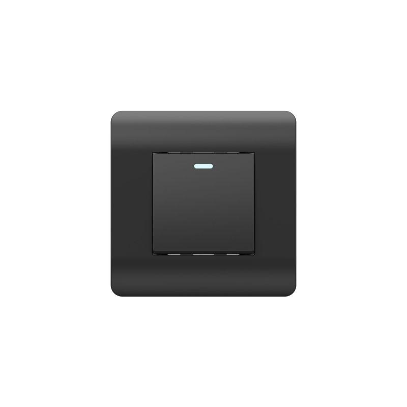переключатель 1-кл. new3-e 10а с подсветкой черн. chint 431470 от BTSprom.by