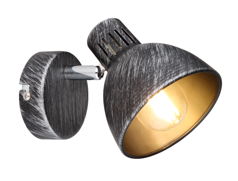 светильник настенно-потолочный спот eho 7031-701 1хe14 40вт поворотный rivoli б0047127 от BTSprom.by