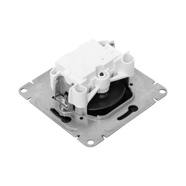  Розетка СП Эпика 16А без заземл. без шторок механизм черн. EKF UP1-SOB-100 фото в каталоге от BTSprom.by