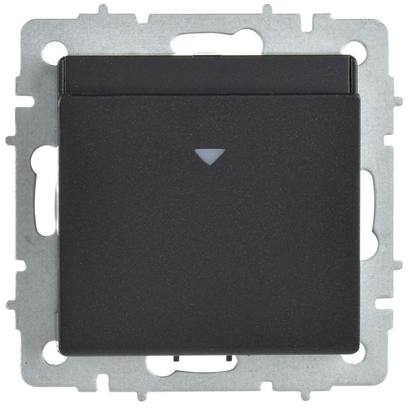  Выключатель карточный BRITE 30А ВС10-1-8-БрЧ механизм черн. IEK BR-V11-0-10-K02 фото в каталоге от BTSprom.by