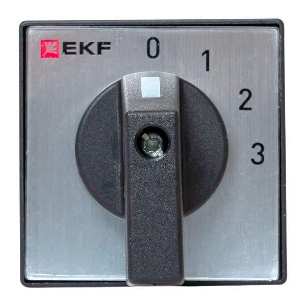  Переключатель кулачковый ПК-1-121 1п 10А "0-1-2-3" IP65 EKF pk-1-121-10-65 фото в каталоге от BTSprom.by