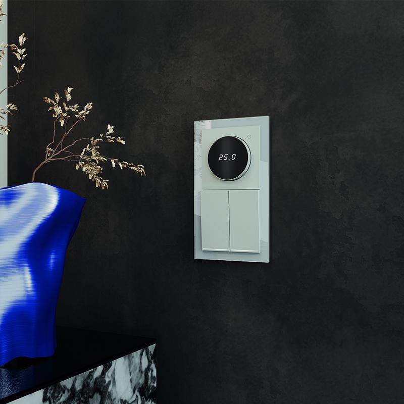  Рамка 2-м S70 стеклян. сталь Voltum VLS110205 фото в каталоге от BTSprom.by