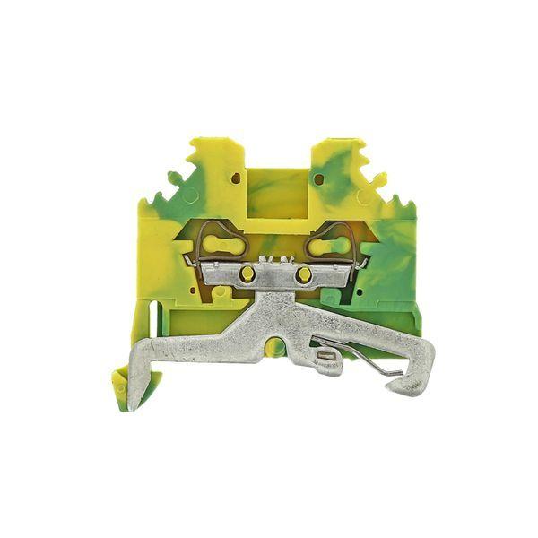  Колодка клеммная JXB-S-2.5 24А (280-107) пружинная земля EKF plc-jxb-s-2.5pe фото в каталоге от BTSprom.by