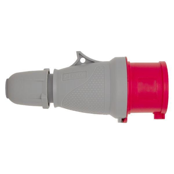  Вилка переносная 025 3Р+РЕ+N 32А 380В IP44 PROxima EKF ps-025-32-380-PRO фото в каталоге от BTSprom.by