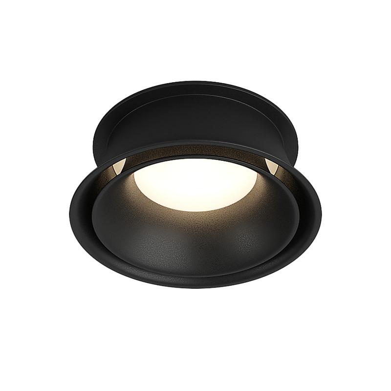 светильник 10вт gu10 ip44 встраив. влагозащ. алюм. черн. denkirs 545348 от BTSprom.by