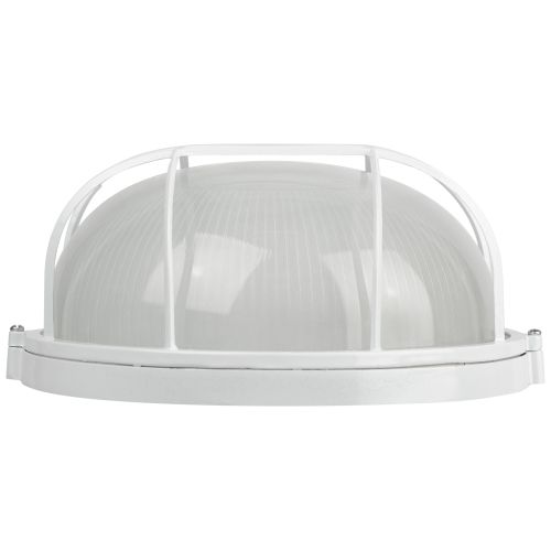  Светильник "Акватермо" НБП 03-100-002 max 100Вт E27 IP54 D240 круг алюм./стекло решетка бел. ЭРА Б0048422 фото в каталоге от BTSprom.by