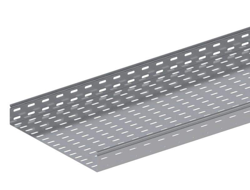 Лоток монтажный листовой перфорированный 400х100 L2000 сталь 1.5мм ЛППЗ.400.100.2000.1.5.1 гор. оцинк. СОЭМИ Н0121131646 от BTSprom.by