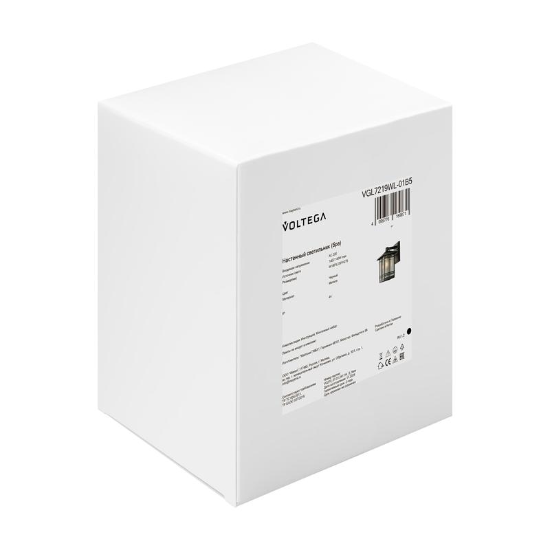  Светильник Domi 1х40Вт E27 IP44 бра настен. Voltega VGL7219WL-01B5 фото в каталоге от BTSprom.by