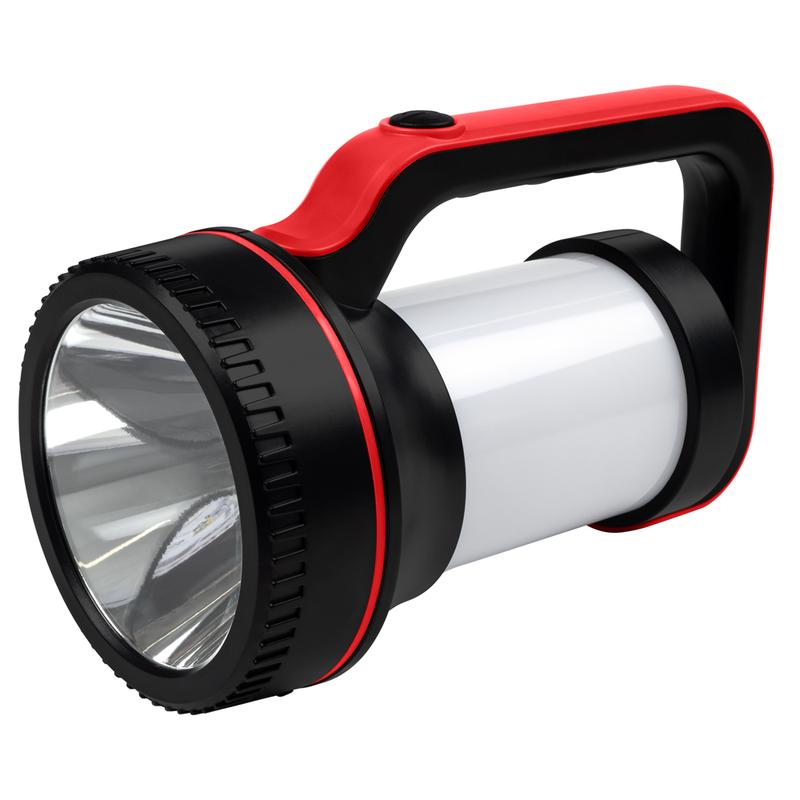 фонарь-прожектор светодиодный аккумуляторный accu5-l 7w/l30-bk 4li-ion 18650 1200ма.ч 2источника света ip20 jazzway 5048874 от BTSprom.by