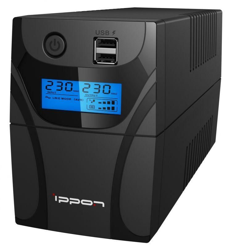 источник бесперебойного питания back power pro ii 500 300вт 500в.а черн. ippon 1030299 от BTSprom.by