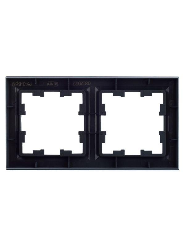 Рамка 2-м BRITE РУ-2-БрМ маренго IEK BR-M22-K35 фото в каталоге от BTSprom.by