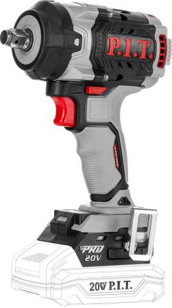 гайковерт аккумуляторный бесщеточный impact solo 20в 600нм 1/2дюйм 3 скорости 0-2800уд/мин p.i.t. piw20h-600a от BTSprom.by
