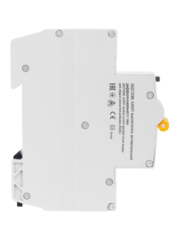  Выключатель автоматический дифференциального тока C 25А 100мА АВДТ32МL KARAT IEK MVD12-1-025-C-100 фото в каталоге от BTSprom.by