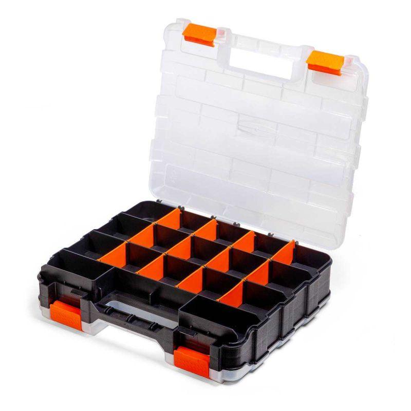  Кейс-органайзер К-08 двухсторонний КВТ 81439 фото в каталоге от BTSprom.by