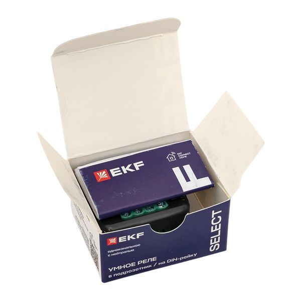  Реле умное в подрозетник 1-канальное Zigbee Connect Select с нейтралью EKF ssh-1g-zb фото в каталоге от BTSprom.by