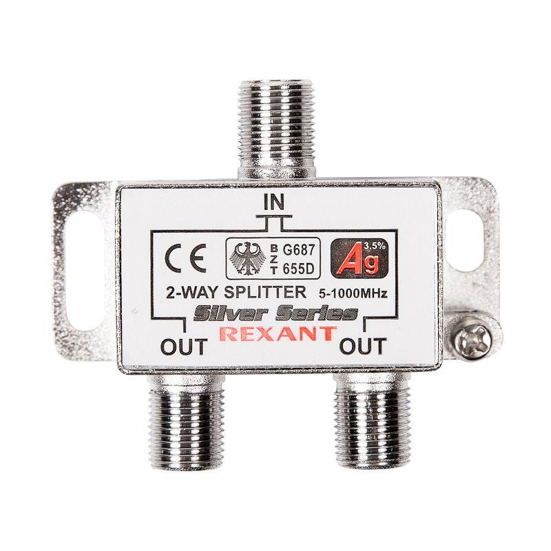 Делитель ТВ "краб" х2+3шт F "BOX" 5-1000 МГц "Silver" Rexant 05-6101 фото в каталоге от BTSprom.by  Делитель ТВ "краб" х2+3шт F "BOX" 5-1000 МГц "Silver" Rexant 05-6101 фото в каталоге от BTSprom.by