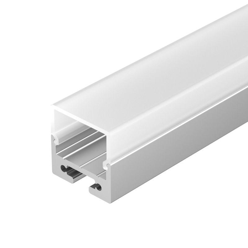 профиль sl-line-2011m-2500 anod+opal square l2500 с экраном алюм. arlight 025870 от BTSprom.by