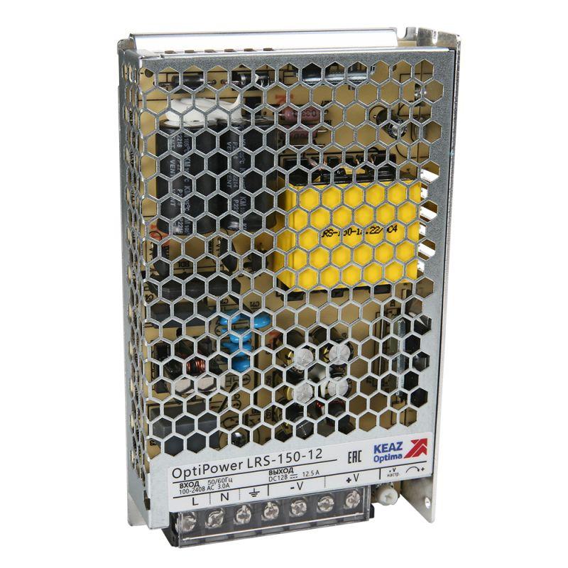 блок питания панельный optipower lrs 150-12 12.5a кэаз 328882 от BTSprom.by