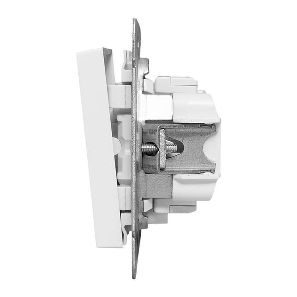  Выключатель 2-кл. СП Эпика с подсветкой механизм бел. EKF UP1-SWW-24 фото в каталоге от BTSprom.by