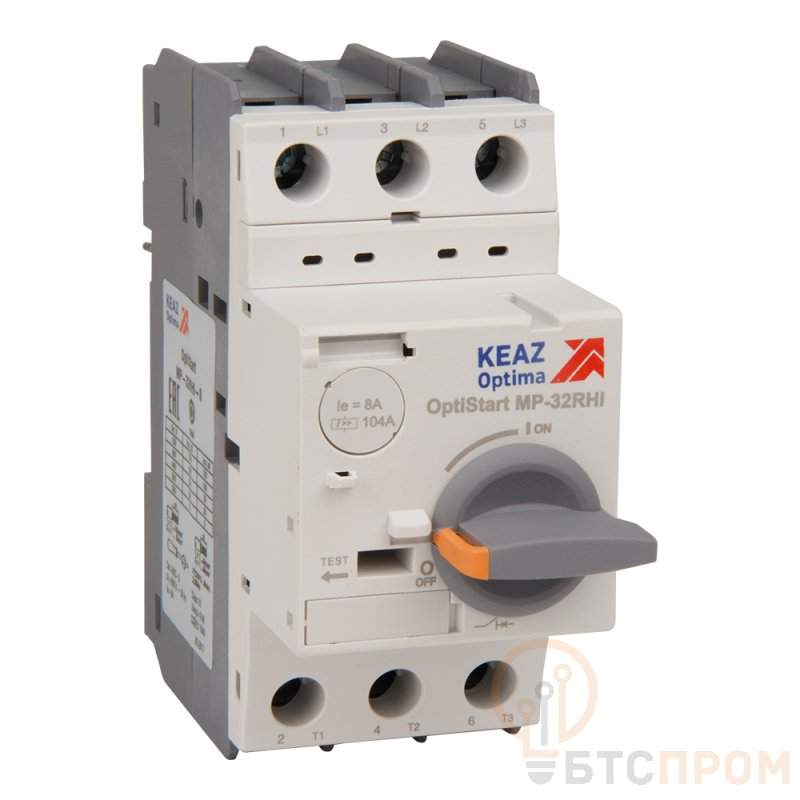 выключатель автоматический 0.16а optistart mp 32rhi кэаз 251709 от BTSprom.by