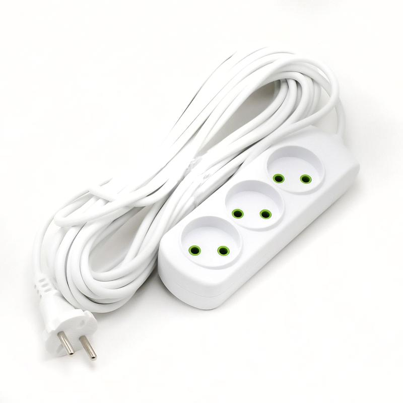 удлинитель 3х10м без заземл. letitia lezard 721-0310-303 от BTSprom.by