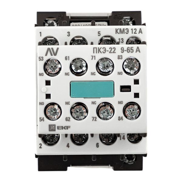 Комплект КМЭ 1НО 12А кат. 400В 2НО+2НЗ АС AVERES EKF ctr-s-12-10-400-av-22 фото в каталоге от BTSprom.by