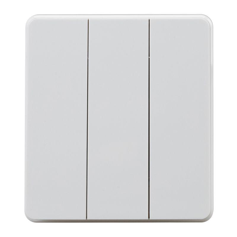 выключатель 3-кл. сп round 10а ip20 перламутр kranz kr-78-0707-1 от BTSprom.by