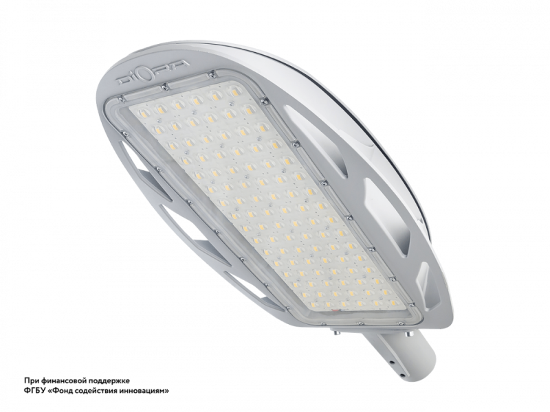 светильник светодиодный skat glass 250/35500 шк 35500лм 250вт 5000к ip66 0.95pf 70ra kп<1 консоль diora dsg250-shk-5k-c от BTSprom.by