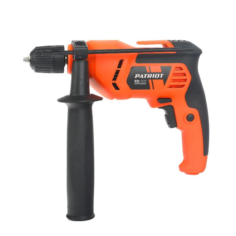 дрель электрическая fd 500 без удара 550вт 0-2700об/мин макс.диаметр сверла 10мм быстрозажимной патрон patriot 120301420 от BTSprom.by