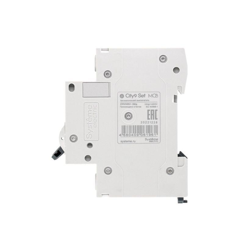 Выключатель автоматический модульный 1п C 16А 4.5кА City9 Set 230В SE C9F34116 фото в каталоге от BTSprom.by