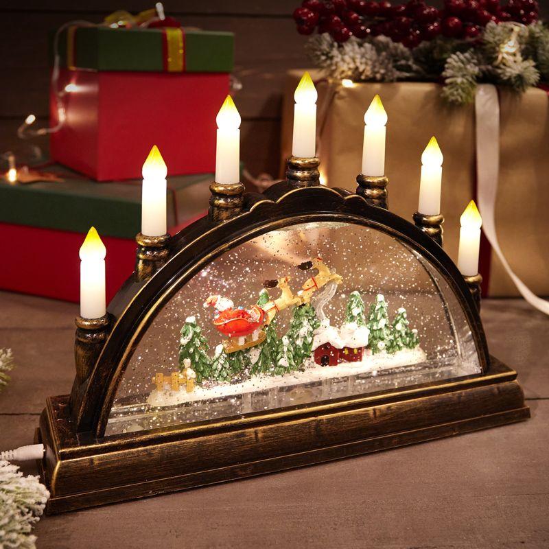 Светильник декоративный "Подсвечник" эффект снегопада Neon-Night 501-164 фото в каталоге от BTSprom.by  Светильник декоративный "Подсвечник" эффект снегопада Neon-Night 501-164 фото в каталоге от BTSprom.by