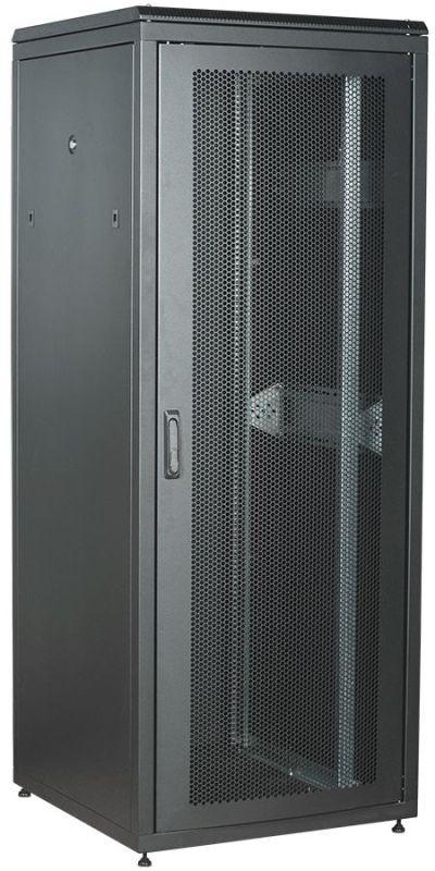 шкаф сетевой linea n 33u 800х800мм перфорир. передн. дверь; задн. метал. черн. itk ln05-33u88-pm от BTSprom.by