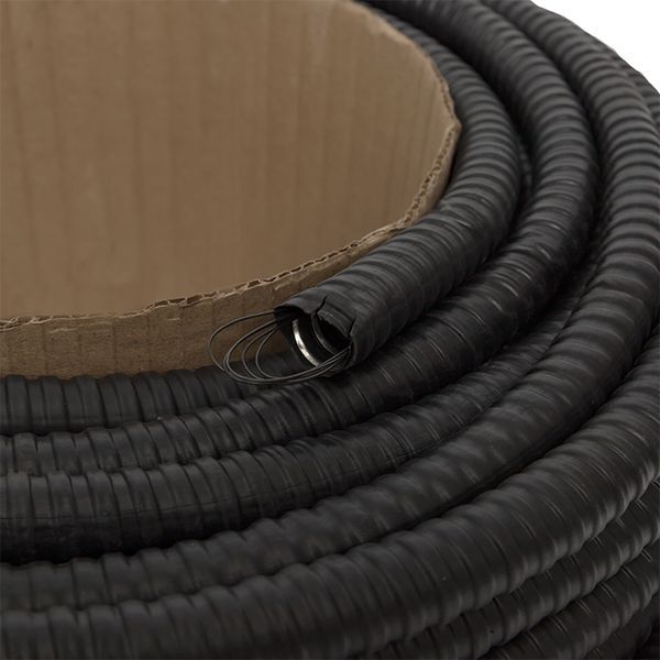  Металлорукав в ПВХ изоляции Р3-ЦПнг 15 d15мм с протяжкой (уп.50м) EKF mrzp-15-50 фото в каталоге от BTSprom.by