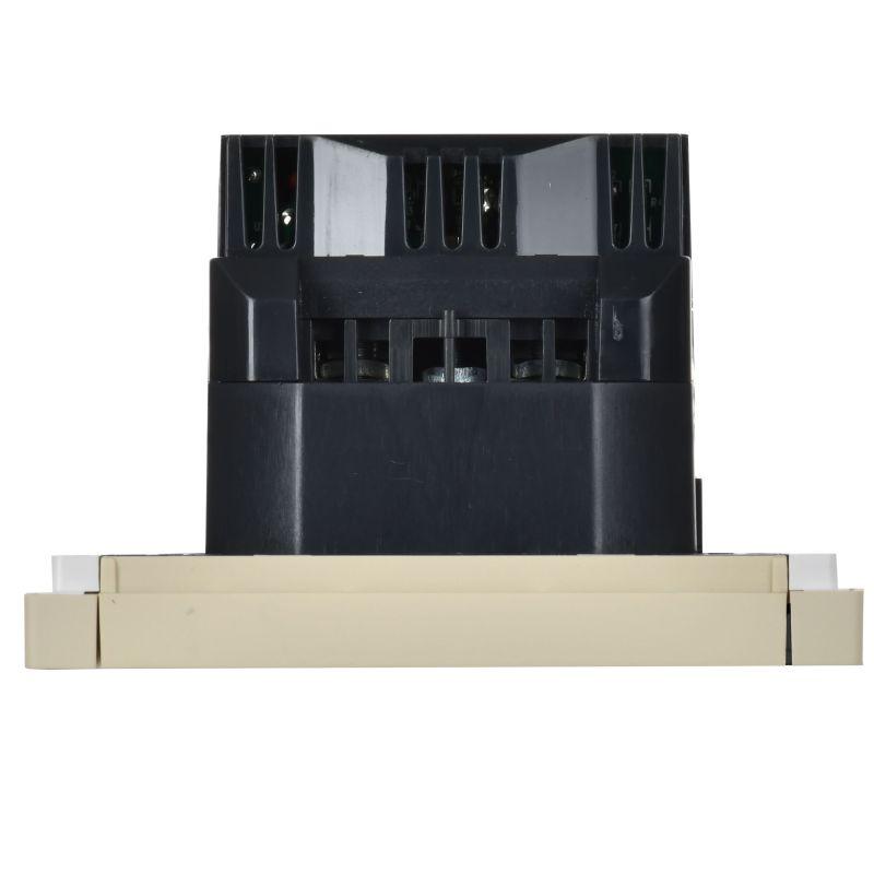  Розетка FORTE&PIANO FP445 16А USB A+A 3.1А с заземл. защ. шторки винт. крепл. ваниль IEK FP-R14-16-U21-D31-K10 фото в каталоге от BTSprom.by