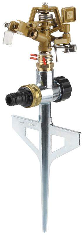  Разбрызгиватель 360град. импульсный вращ. метал. (12/48) Green Apple Б0003104 фото в каталоге от BTSprom.by