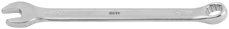  Ключ комбинированный усиленный "Гранд" CrV холодный штамп 7мм FIT 63277 фото в каталоге от BTSprom.by