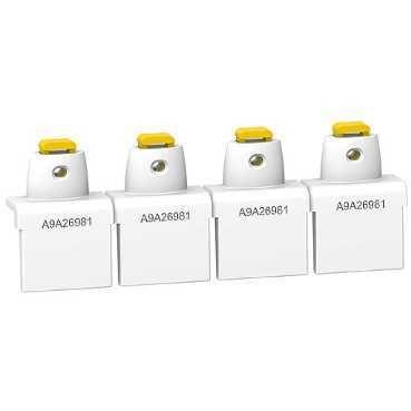  Крышка винтов Acti9 по 4п (разделяемые) для iC60 iID (уп.20шт) SchE A9A26981 фото в каталоге от BTSprom.by