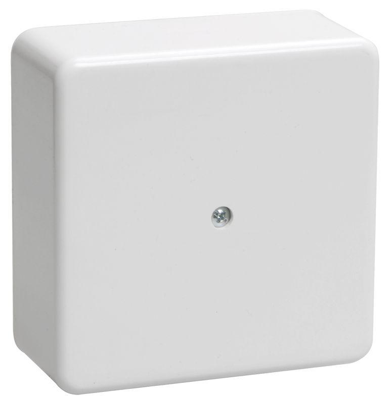 коробка распаячная оп км 75х75х28 бел. iek uko10-075-075-028-k01-e от BTSprom.by