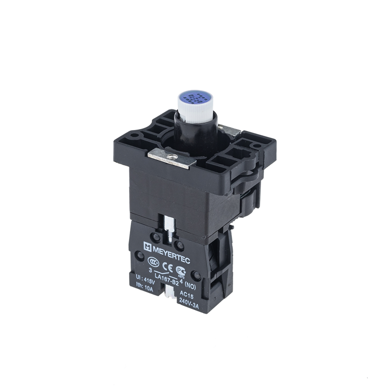 основание с модулем подсветки 1no блок-контакт 24в ac/dc пласт. mtb2-ew616 син. овен 43323 от BTSprom.by