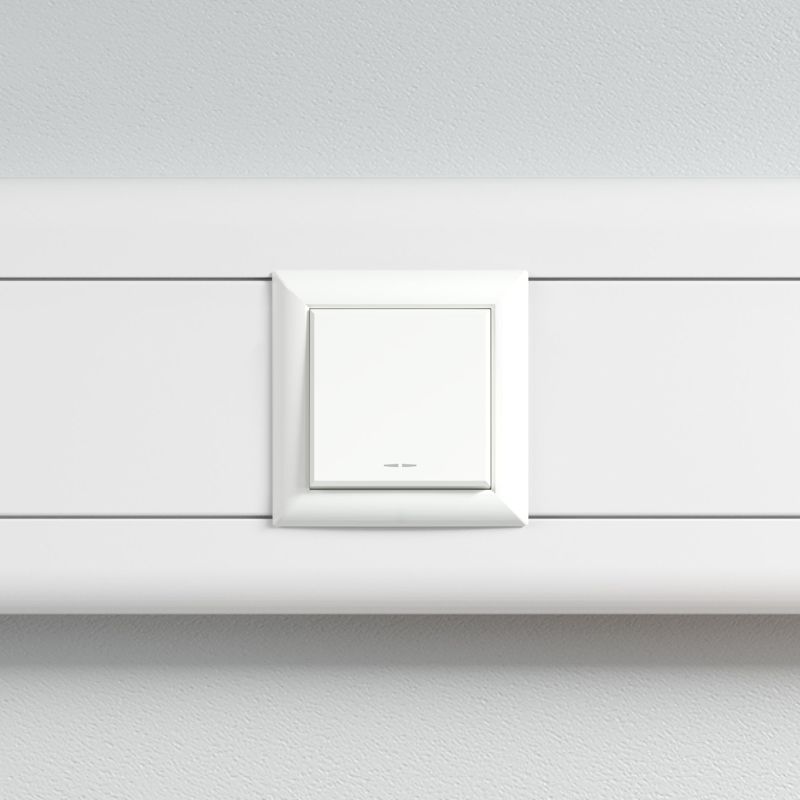  Кнопка 2мод. 16А Avanti "Белое облако" DKC 4400152 фото в каталоге от BTSprom.by