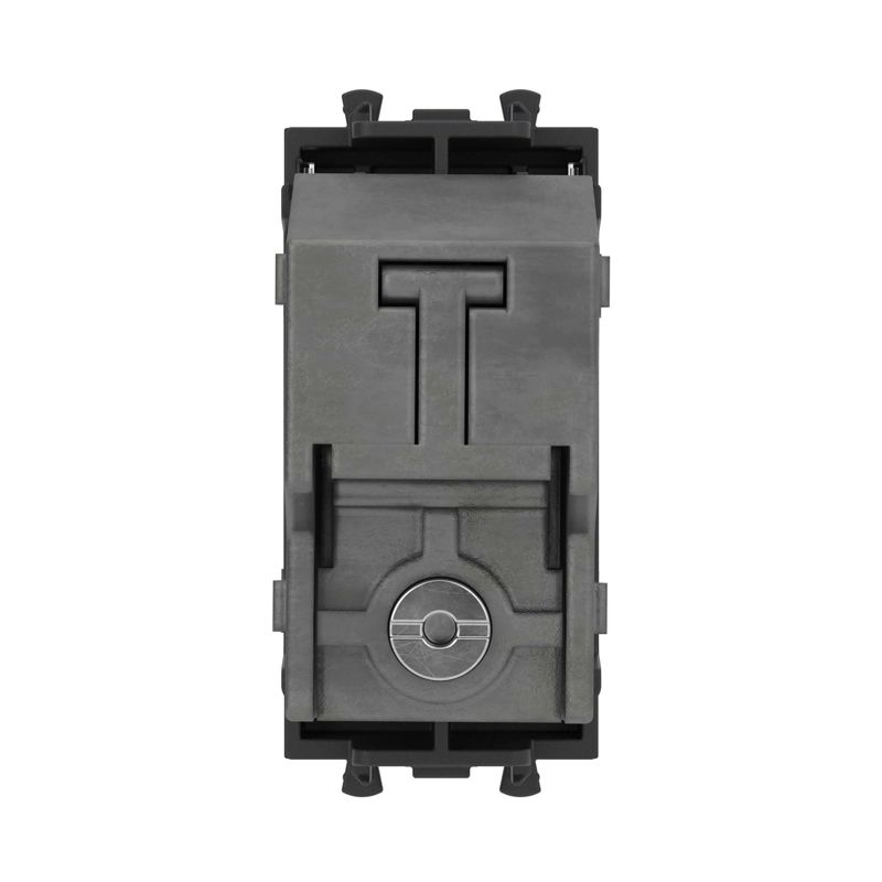  Розетка телевизионная оконечная TV 1мод. Avanti "Черный матовый" DKC 4412521 фото в каталоге от BTSprom.by