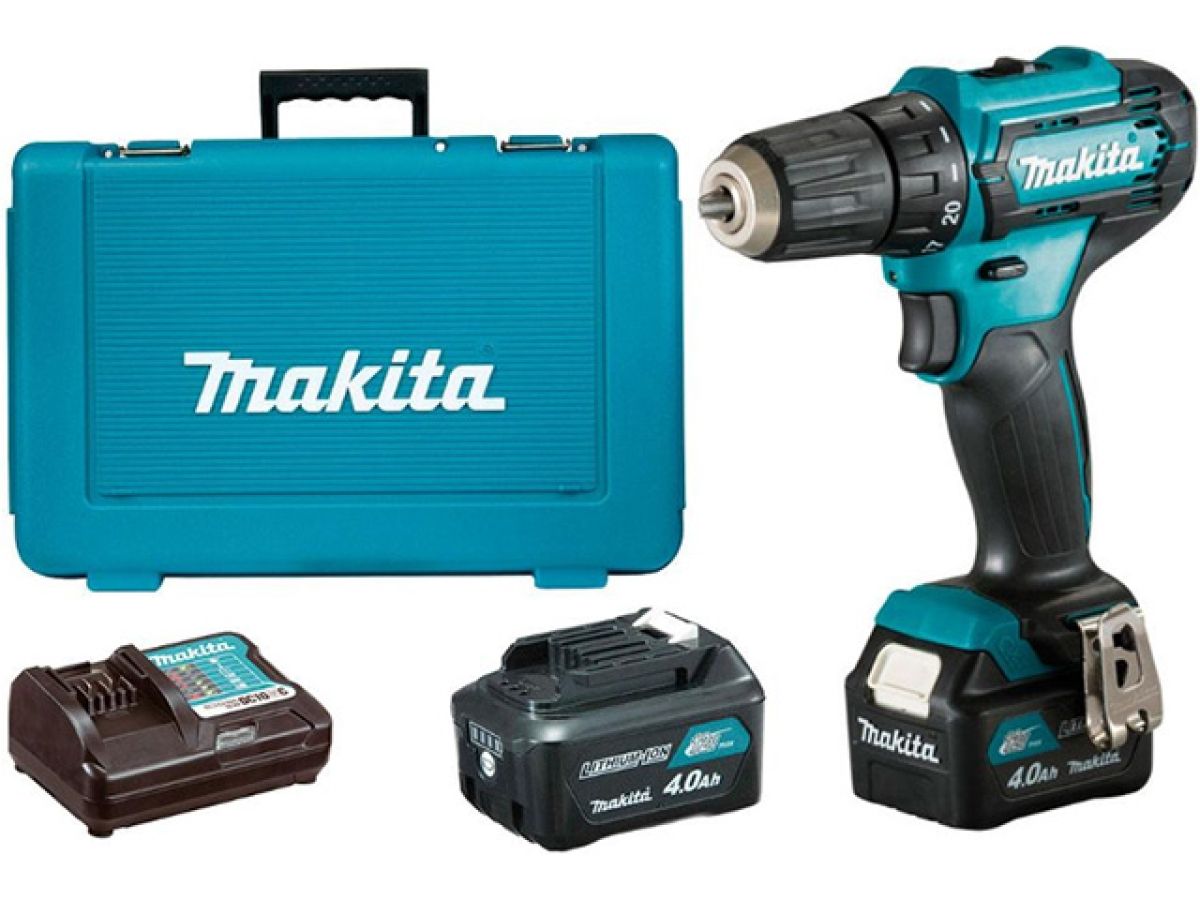 аккум. дрель-шуруповерт makita cxt df 333 dwme в чем. (12.0 в, 2 акк., 4.0 а/ч li-ion, 2 скор., 30 нм, шурупы до 8 мм) df333dwme от BTSprom.by