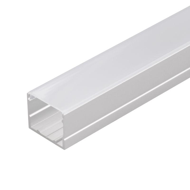 профиль с экраном arh-ch17-2000-anod алюм. компл. arlight 055692 от BTSprom.by