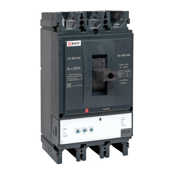 выключатель автоматический 3п 400/250а 45ка ва-99c compact ns proxima ekf mccb99c-400-250 от BTSprom.by