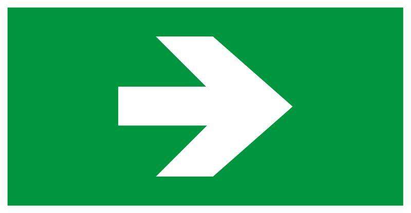 этикетка самоклеящаяся info-ssa-119 бэклит 259х135мм стрелка без текста ssa-103 эра б0064729 от BTSprom.by